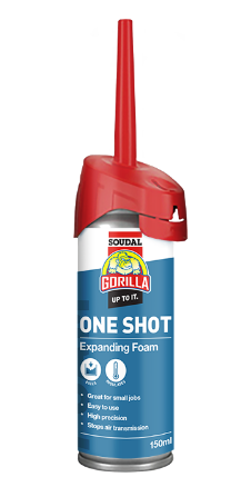 Soudal Gorilla One Shot Foam 150ml Priced per unit Minimum order Quant ...