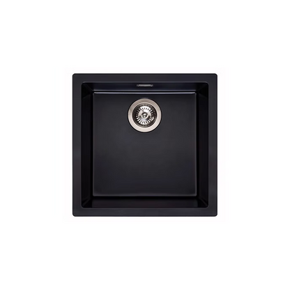 Ikon Reginox Amsterdam 40 | Charcoal | 400 x 400 Reginox Granite Single Bowl