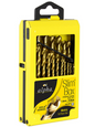 Trucut Heavy Duty Alpha Drill Set Slim Box Gold Series ,Tuff Box Cobalt & Gold Series Metric 1-10mm