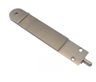 Lohala Centor DL 200mm Dropbolt, low profile, keyed - Chrome ,Natural Anodised & Brushed Metallic