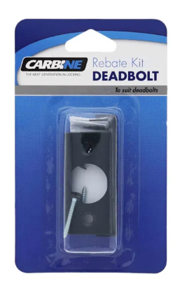 Carbine Australia Rebate kit for Deadbolts Finish Matte Black