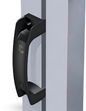 D&D Technologies DD TECH LOKKLATCH S3 GATE HANDLE BLACK & WHITE