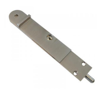 Lohala Centor DF 200mm Dropbolt Key Locking, PVD Brass & Brushed Metallic