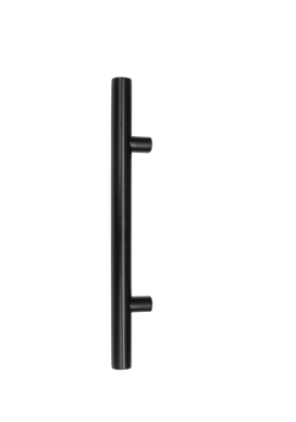 Windsor Premium NZ Entrance 450mm Pull Handle Round 32mm Dia Priced Per Pair Available In Colours Black ,Stainless Steel & Powder coat