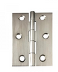 Lohala Hinge Brass 75mm x 50mm x 2.0mm Fixed Pin - Available in 5 Colours : Brushed Nickel ,Bronze ,Polished Brass ,Polished unLacquered & Satin Chrome