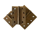 Lohala Hinge Brass 75mm x 50mm x 2.0mm Fixed Pin - Available in 5 Colours : Brushed Nickel ,Bronze ,Polished Brass ,Polished unLacquered & Satin Chrome
