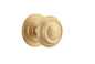 Iver Sarlat Centre Door Knob D98xP99mm BP107mm Available Colours: Brushed Brass, Brushed Chrome, Brushed Gold PVD, Matt Black, Distressed Nickel, Polished  Brass, Polished  Nickel ,Polished Chrome, Satin Nickel & Signature Brass