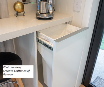 Tanova Simplex Soft Close  Pull Out Kitchen Bin 450mm Cabinet