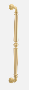 Iver Sarlat Pull Handle 17101 Centre to Centre 450mm Brushed Gold PVD - Pull Handle Single ,Entrance Kit Thumb 5 Pin and Entrance Dual Function 5 Pin