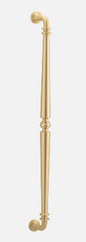 Iver Sarlat Pull Handle 17102 Centre to Centre 600mm Brushed Gold PVD - Pull Handle Single ,Entrance Kit Thumb 5 Pin and Entrance Dual Function 5 Pin