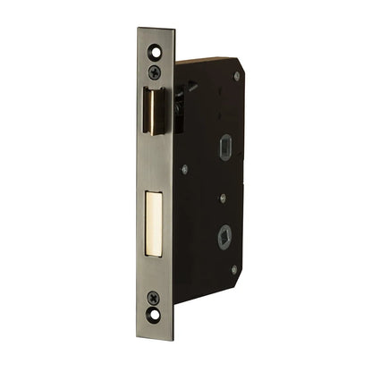 MILES NELSON ENTRANCE DOOR EURO MORTICE LOCK AND PRIVACY MORTICE LOCK 45MM & 60MM BACK SET SATIN GRAPHITE