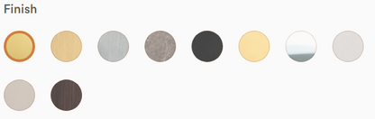 Iver Privacy Bolt Round Backset 45mm ,60mm & 70mm - Brushed Gold PVD