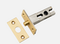 Iver Privacy Bolt Round Backset 45mm ,60mm & 70mm - Brushed Gold PVD