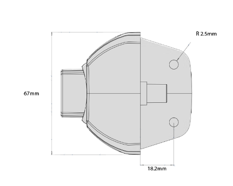 D&D Technologies DD TECH LOKKLATCH 3 PLUS PRIVACY GATE LATCH