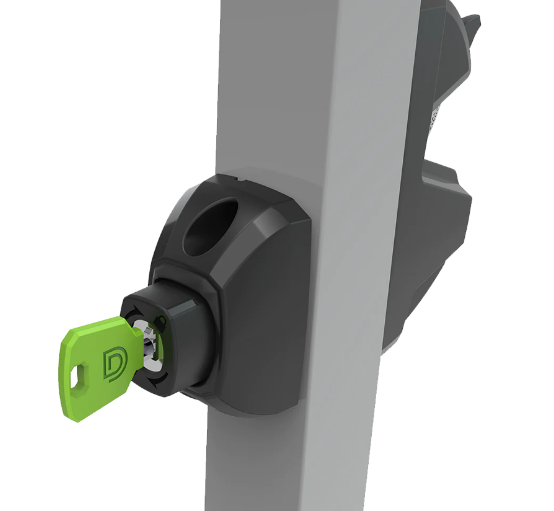 D&D Technologies DD TECH LOKKLATCH 3 PLUS PRIVACY GATE LATCH