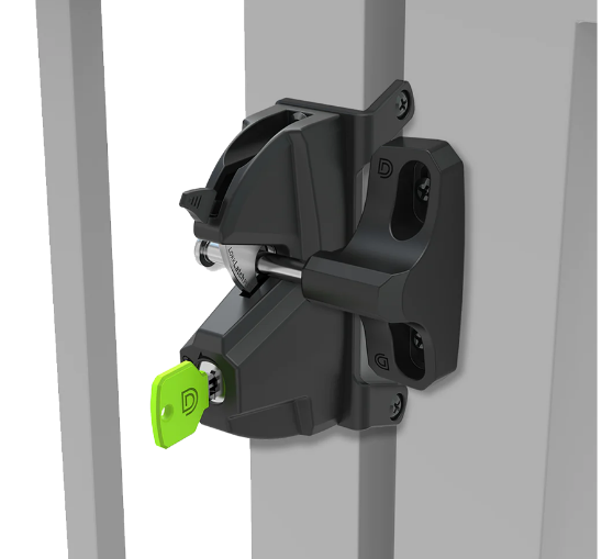 D&D Technologies DD TECH LOKKLATCH 3 PLUS PRIVACY GATE LATCH