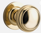 Iver Paddington Door Knob 0210 Round Rose Polished Brass - Passage kit , privacy kit & Entrance Kit (Dual Function 5 pin and Key Thumb 6 Pin)