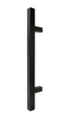 Windsor Premium NZ Entrance 450mm Square Pull Handle 25x25mm Price Per Pair Available In Colours Black ,Stainless Steel & Powder coat