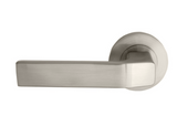Windsor Premium NZ Astron Qube Lever Set Price Per Pair - Available in 4 Colours :  Matt Black ,Brushed Nickel ,Powder Coat & Satin Chrome