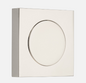 Iver Blank Rose Round & Square Polished Nickel