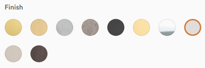 Iver Blank Rose Round & Square Polished Nickel
