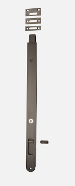 Iver Flush Bolt Locking Bolt Height 200mm,300mm & 400mm -Signature Brass