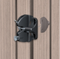 D&D Technologies DD TECH LOKKLATCH SERIES 2 LATCH AND EXT ACCESS KIT BLACK