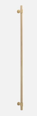 Iver Helsinki Pull Handle 20715 Centre to Centre 600mm(Black) & 900mm(Brushed brass) - Pull handle Single, Entrance Kit Dual & Entrance Kit Thumb