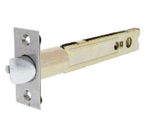 Carbine Australia Latch Set Tie bolt/Tubular Type - for Tie bolt/Tubular Lock sets 127mm backset  Finish Satin chrome