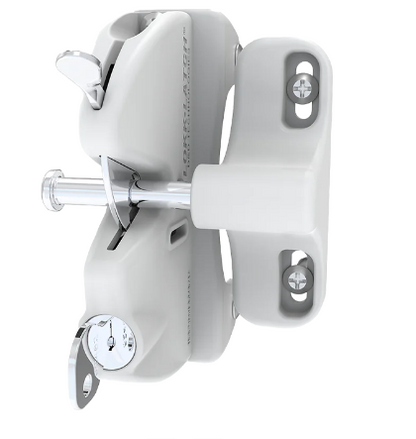 D&D Technologies DD TECH LOKKLATCH SERIES 2 LATCH ONLY WHITE AND EXT ACCESS KIT BLACK
