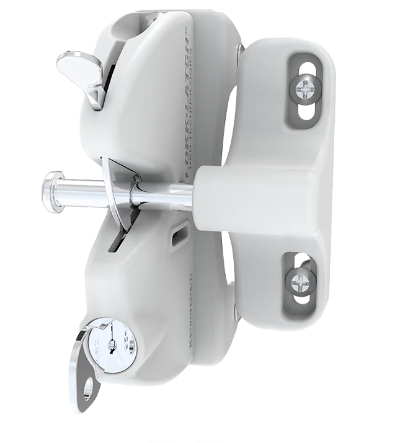 D&D Technologies DD TECH LOKKLATCH SERIES 2 LATCH ONLY WHITE AND EXT ACCESS KIT BLACK