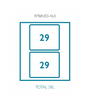 Sige Italian Concept 560 Series Cabinet Width 500mm ,Height 298mm and 463mm ,Capacity ( 17+17 litres and 29 + 29 litres ) Bins+16mm Adaptors Finish Light Grey & Orion Grey