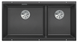 Blanco Germany Subline 480/320-U Sink, Blanco Silgranit Range - Black ,Anthracite ,Rock Grey ,Tartufo ,Soft White & White