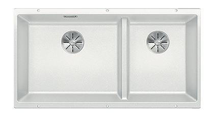 Blanco Germany Subline 480/320-U Sink, Blanco Silgranit Range - Black ,Anthracite ,Rock Grey ,Tartufo ,Soft White & White