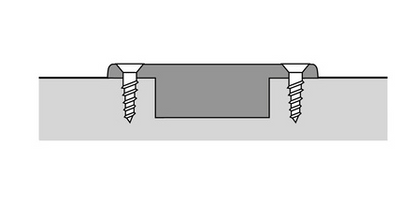 Hettich Germany Sensys Thick Door Hinge With Integrated Silent System Overlay, Half overlay & Inset Opening angle 95° ,TH-drilling pattern 52 x 5.5 mm, for Screwing On -Nickel Plated