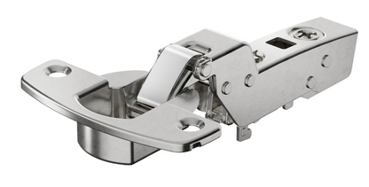 Hettich Germany Sensys Thick Door Hinge With Integrated Silent System Overlay, Half overlay & Inset Opening angle 95° ,TH-drilling pattern 52 x 5.5 mm, for Screwing On -Nickel Plated