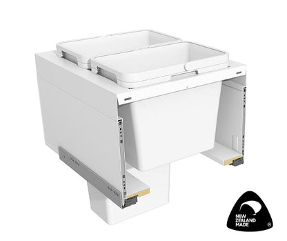 Tanova LEGRABOX F Drawer Insert Frame and Buckets for 500mm Cabinets White and Charcoal