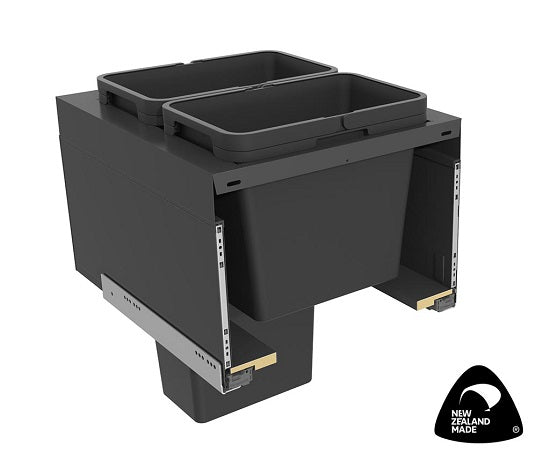 Tanova LEGRABOX F Drawer Insert Frame and Buckets for 500mm Cabinets White and Charcoal