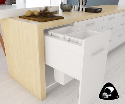 Tanova LEGRABOX F Drawer Insert Frame and Buckets for 500mm Cabinets White and Charcoal
