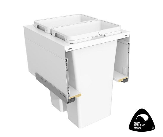 Tanova LEGRABOX F Drawer Insert Frame and Buckets for 500mm Cabinets White and Charcoal