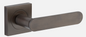 Iver Bronte Door Lever 0401 Square Rose Signature Brass - Passage ,Privacy & Entrance