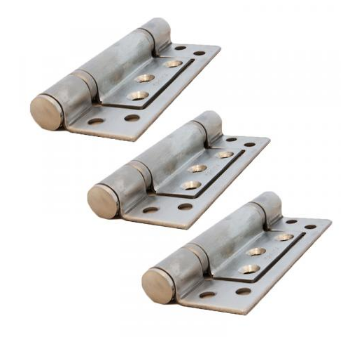 Lohala Centor E22 Half Off Set Hinge, No Handle, Stainless Steel & Stainless Steel Polished