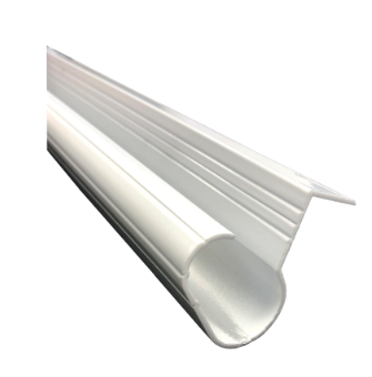 Soudal Slimline Wardrobe Rail Round 2.4mr ,Closet Rail 2.4mr & 1.8mr White Priced Per Unit Minimum Order Quantity 6 Units