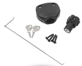 D&D Technologies DD TECH LOKKLATCH SERIES 2 LATCH ONLY WHITE AND EXT ACCESS KIT BLACK