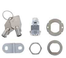 Carbine Australia Cam Lock - Radial Pin Type -Keyed Alike 1 key Removal Position Finish Chrome Available in 4 Sizes : 25mm ,21mm ,16mm ,11mm