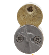 Carbine Australia C45 Padlock Cylinder KD SC Finish Brass