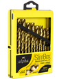 Trucut Heavy Duty Alpha Drill Set Reduced Shank & Slim Box Gold Series Metric 1-13mm