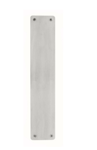Windsor Premium NZ Standard Push Plate 300x65mm - Stainless Steel & Powder Coat