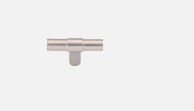Iver Helsinki T Cabinet Pull  20981 Available in 6 Colours: Signature Brass, Matt Black ,Polished Chrome, Brushed Chrome ,Brushed Brass, Satin Nickel
