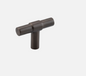 Iver Helsinki T Cabinet Pull  20981 Available in 6 Colours: Signature Brass, Matt Black ,Polished Chrome, Brushed Chrome ,Brushed Brass, Satin Nickel
